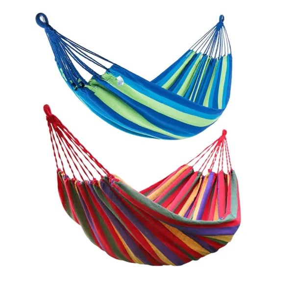 Festive Multicolor Double Hammock
