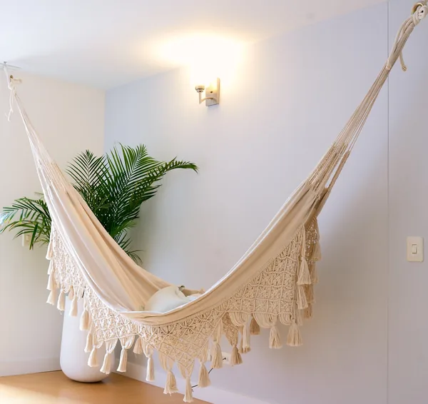 Embroidered Jumbo Family Hammock